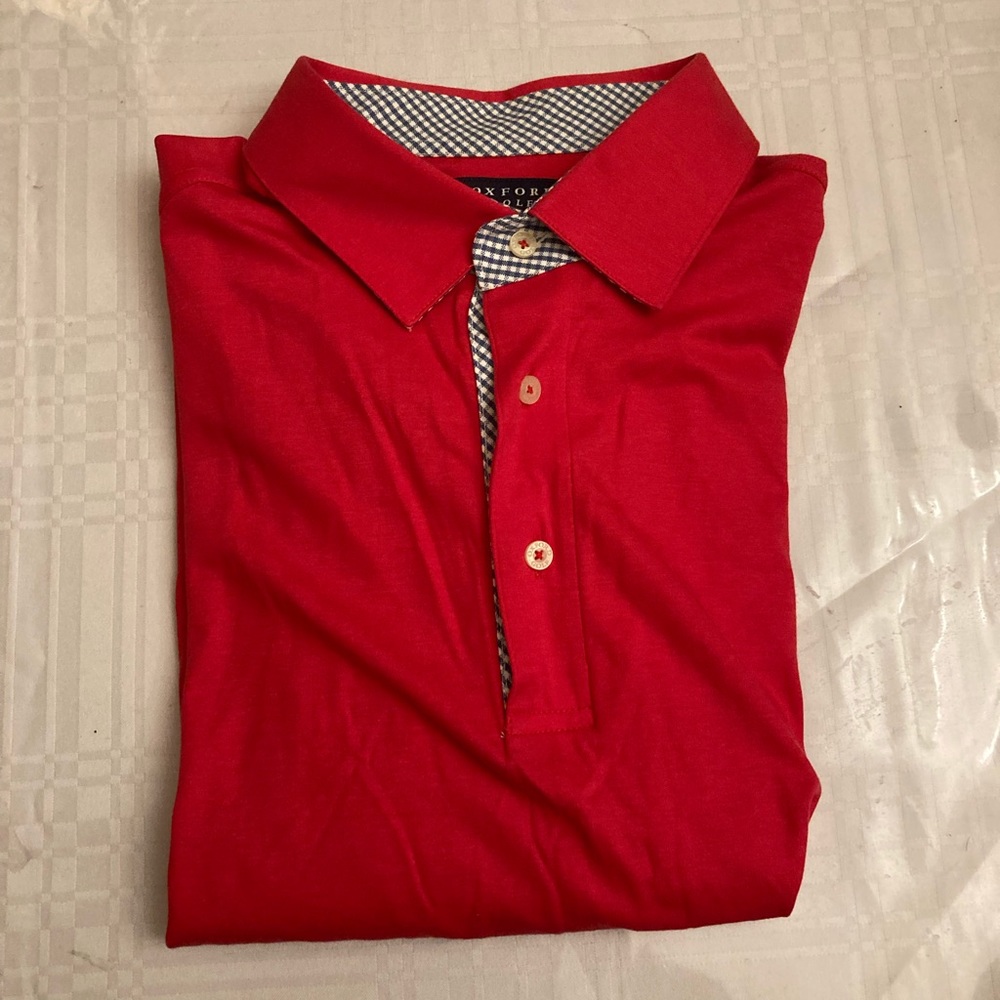 Polos BUY 1 GET 1 50% Red Golf Polo